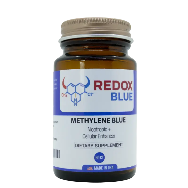 Redox Blue Methylene Blue Tablets 10mg 60 count